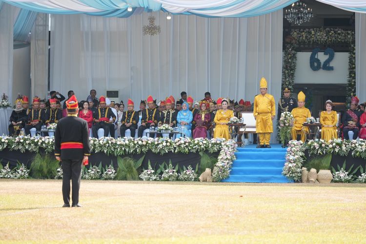 Kadis Kominfo Sulut Hadiri Upacara HUT ke-62, Semangat “Sulut MELAJU” Menggema
